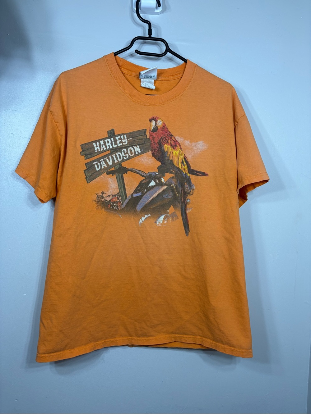 Harley-Davidson‎ Bruce Rossmeyer Daytona Beach FL Parrot T Shirt Large 2004